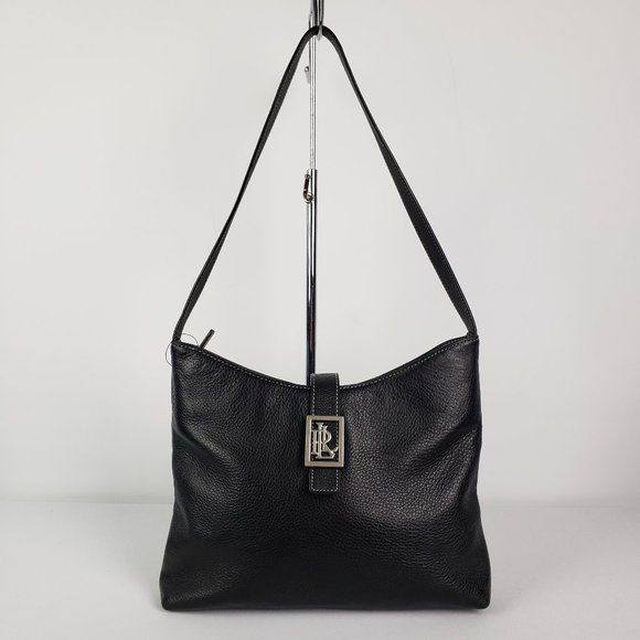 Ralph Lauren Black Leather Purse